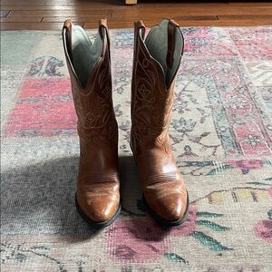 Ariat Women's Tan Leather Heeled Boots